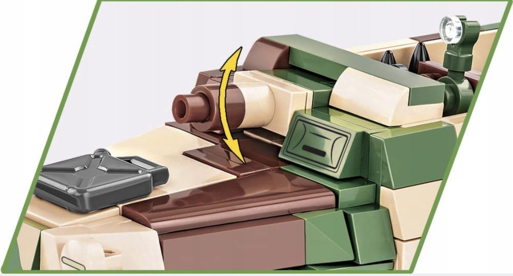 Klocki cobi 2283 SD.KFZ. 251/9 STUMMEL TRANSPORTER