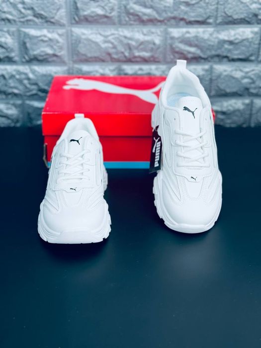 Женские кроссовки Пума Белые Кожаные Кроссовки Пума: 1 299 грн. - Інші ...