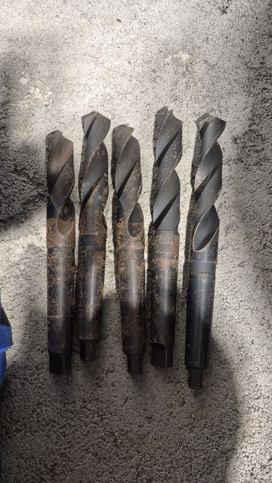 Wiertła na stożek morsea duże