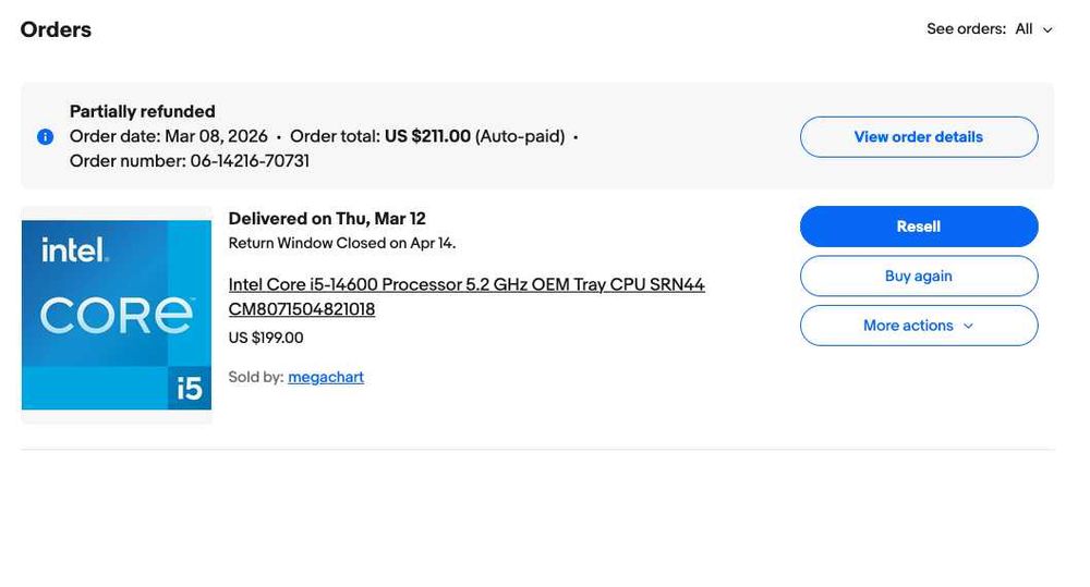 Intel Core i5-14600