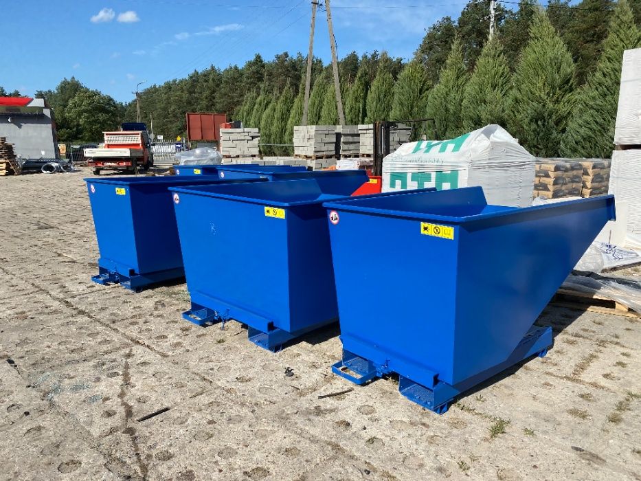 Koleba 2 m3 kołyska do widlaka pojemnik na złom