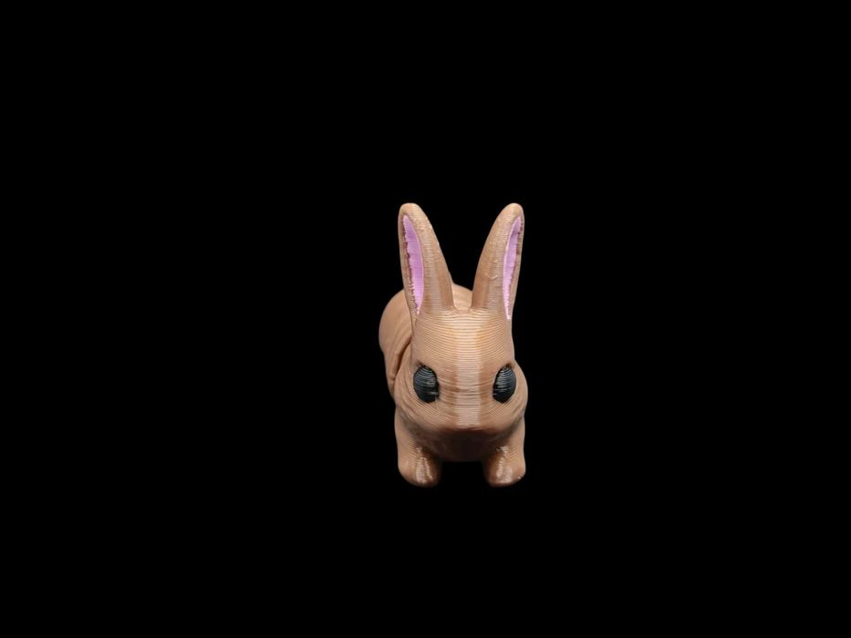 Uroczy Ruchomy Króliczek – Kolorowa Zabawka Sensoryczna 3D
