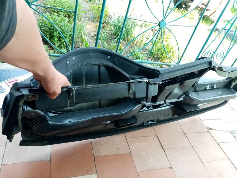 Торпедо, панель БМВ, BMW E39, чорна