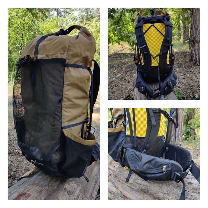 Рюкзак туристичний 3F UL Gear QiDian 40+16 Nylon; PRO 46+10 Dyneema