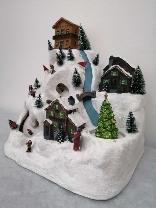 Decoração aldeia de Natal