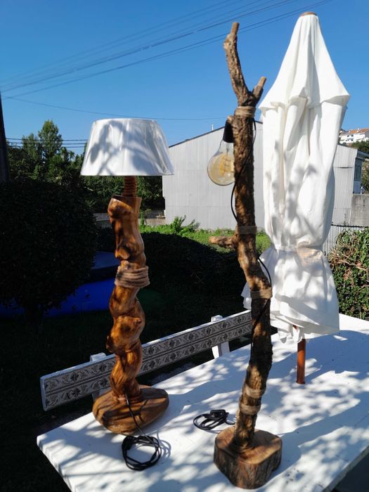 Faço vários  candieeiros artesanais  de varios tamanhos