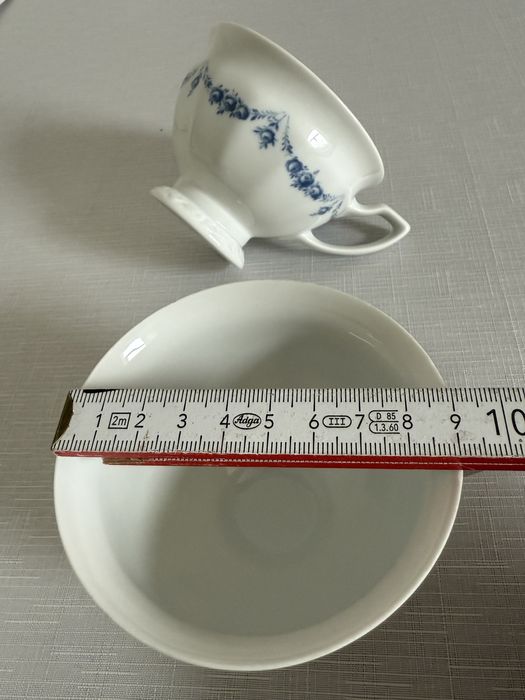 Filiżanki Rosenthal Biala Maria Blau