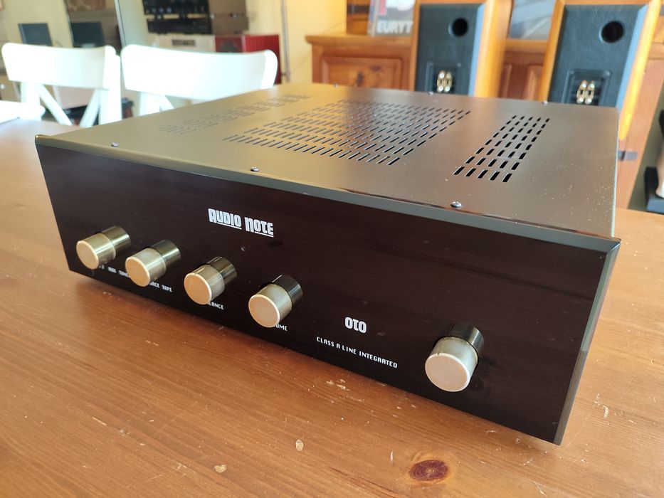 Audio Note OTO MK1 Magnífico Amplificador Versão Original Impecável!