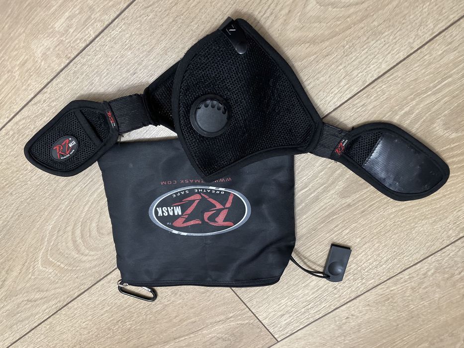 RZ MASK rozmiar M przeciwsmogowa, przeciwpyłowa czarna bez filtrów