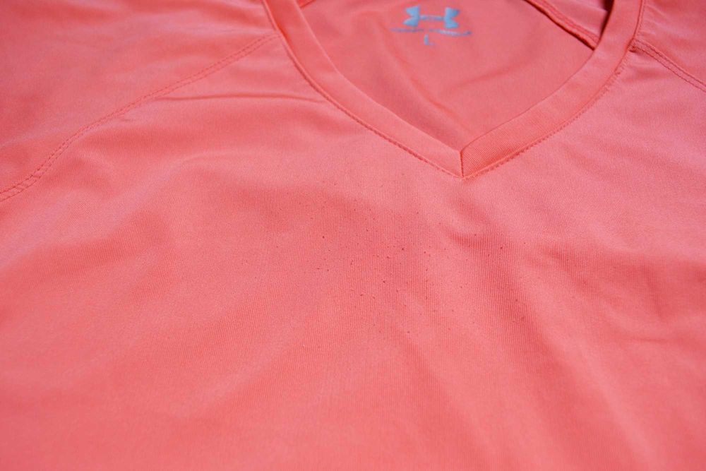 Pomarańczowa koszulka Under Armour sportowa L