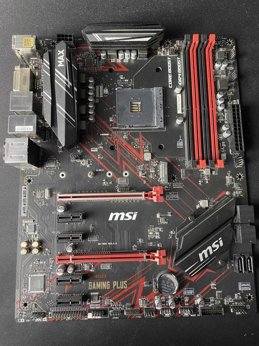 MSI B450 gaming plus max