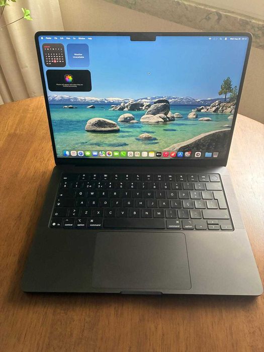 Macbook Pro M5 Space Black como novo, 14 polegadas, 32GB memória, 1GB Disco