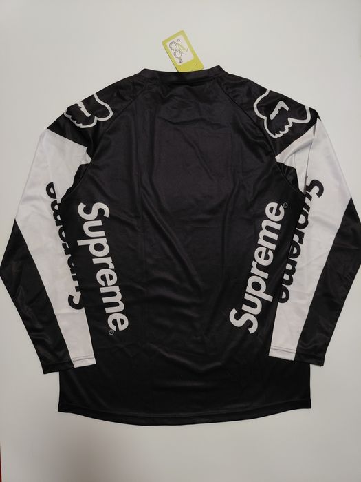 Supreme x Fox джерси | Лонгслив MTB / BMX M L/ Motocross