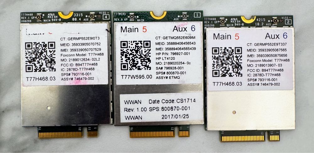 LTE модеми до ноутбуків