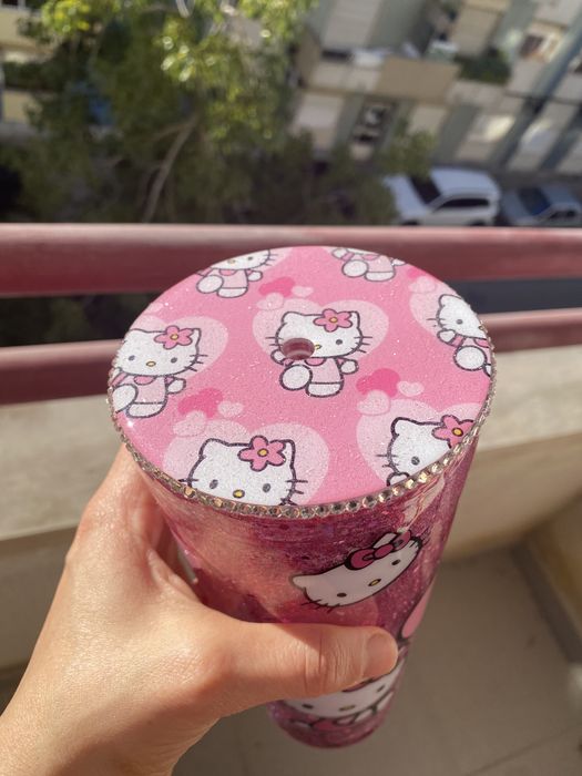 Copo snowglobe Hello Kitty Novo423209592476160005