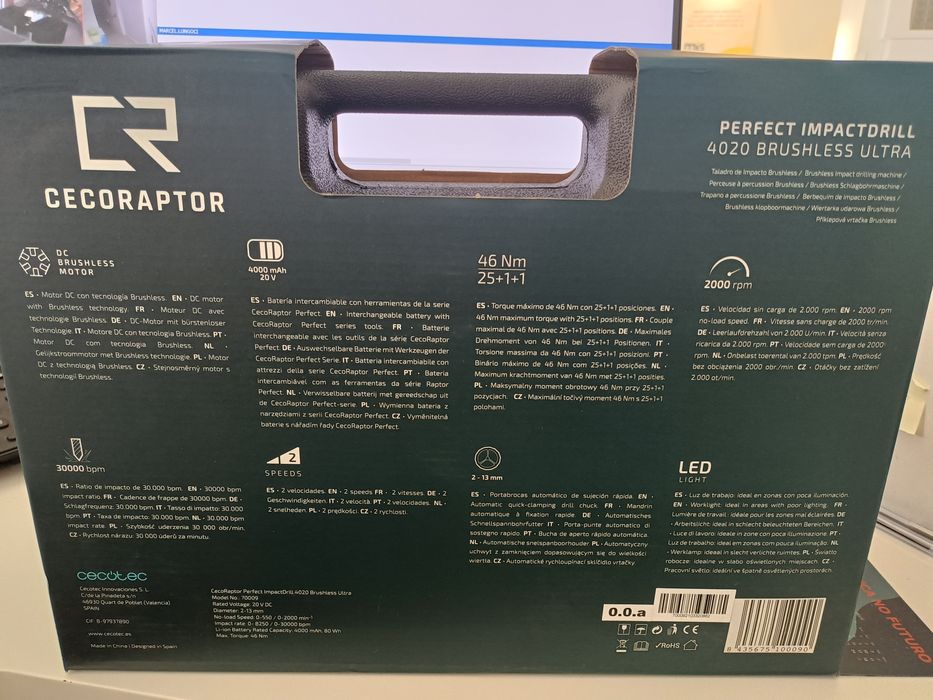 Parafusadora CECORAPTOR