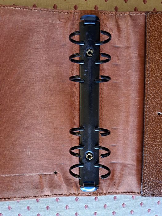 Filofax organizer em pele