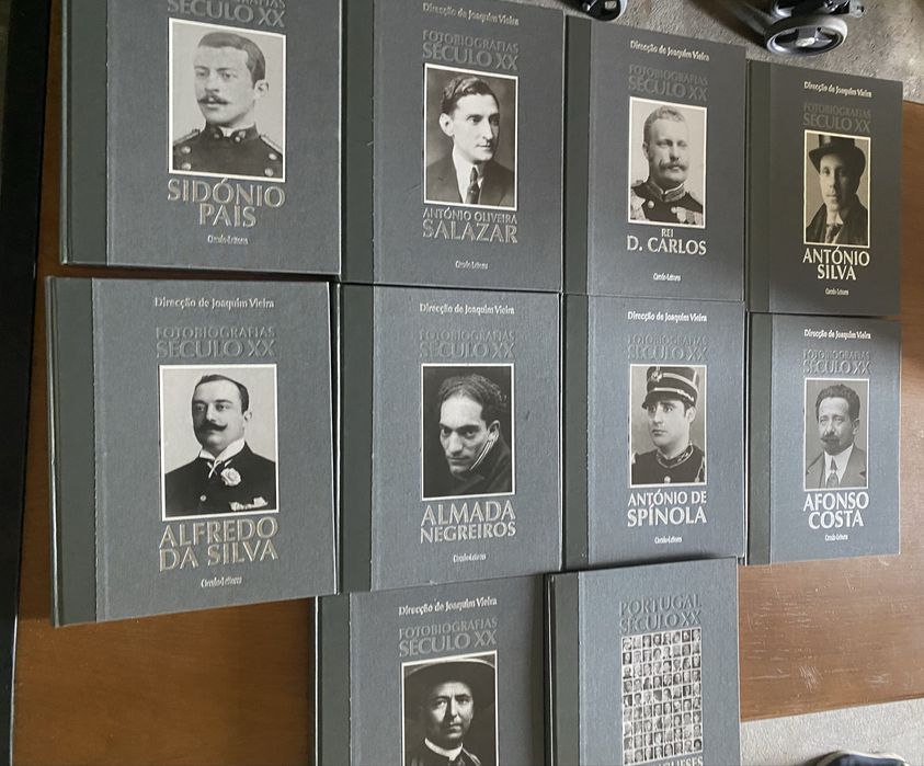 Coleçao Livros Fotobiografias e portugueses Celebres seculo XX