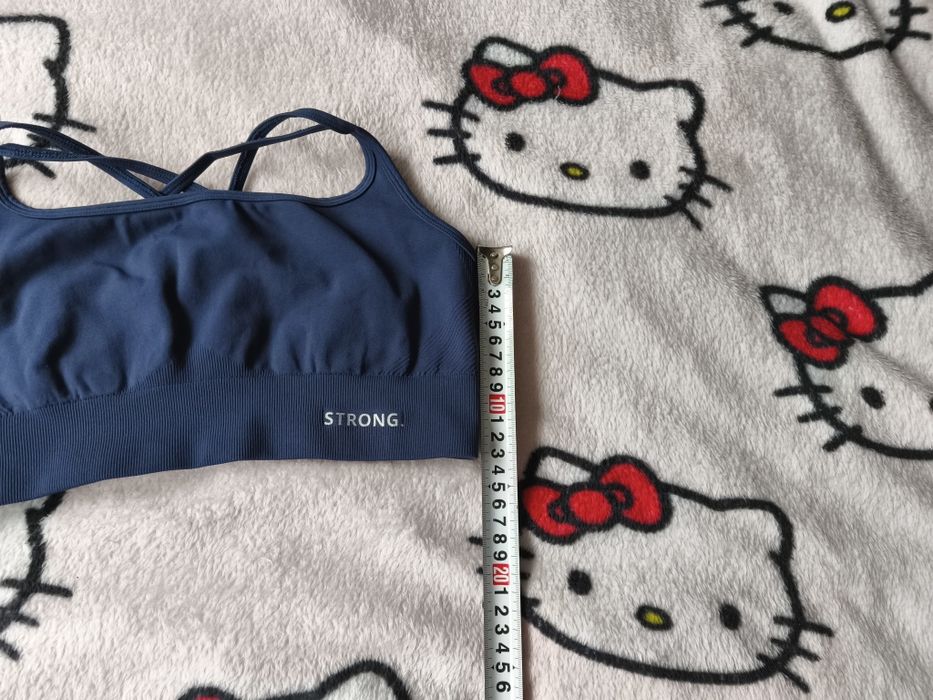Biustonosz sportowy Strong Point Navy Blue L 40