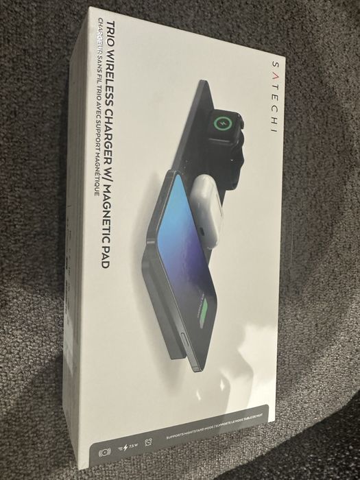 Satechi Trio Wireless Charging Pad black