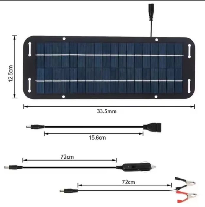Painel solar 12v