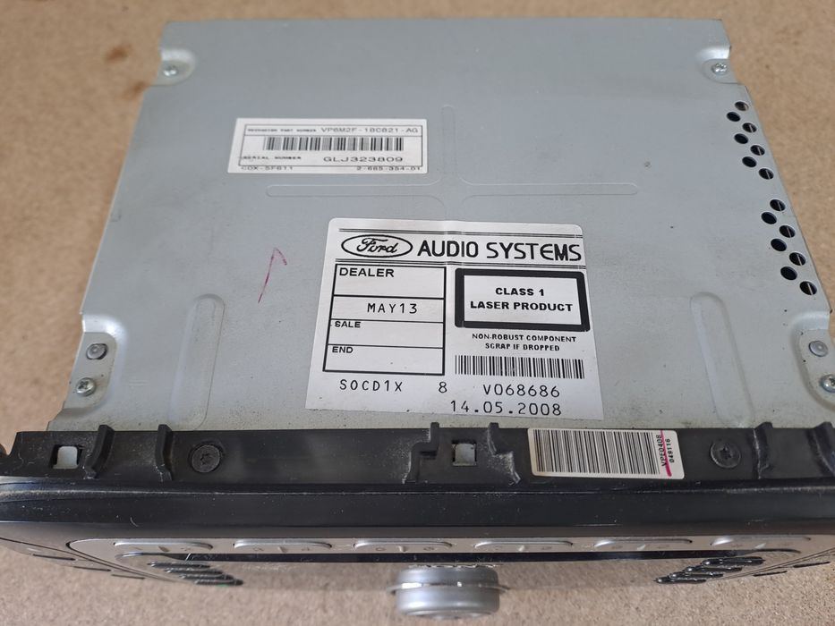 Radio Ford S-Max Mondeo Sony CD radioodtwarzacz