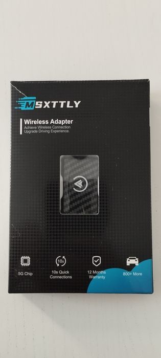 MSXTTLY Carplay sem fios e Android Auto sem fios