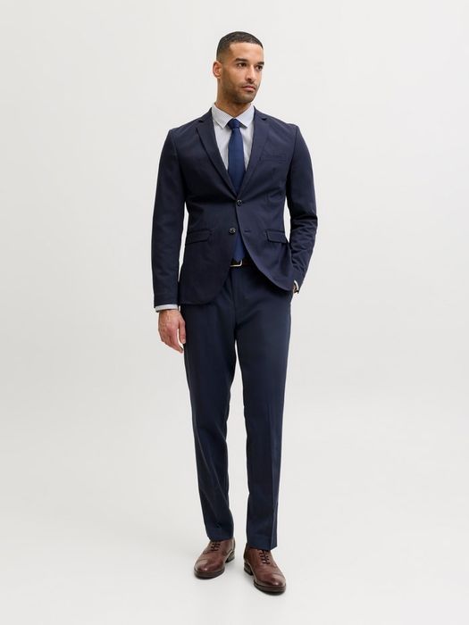 Jack & jones granatowy garnitur męski jednorzędowy elegancki 54 7fa