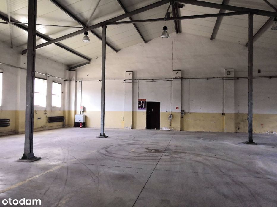 Hale produkcja, magazyn od 600m2 - 2200m2 13PLN netto, socjal, biuro