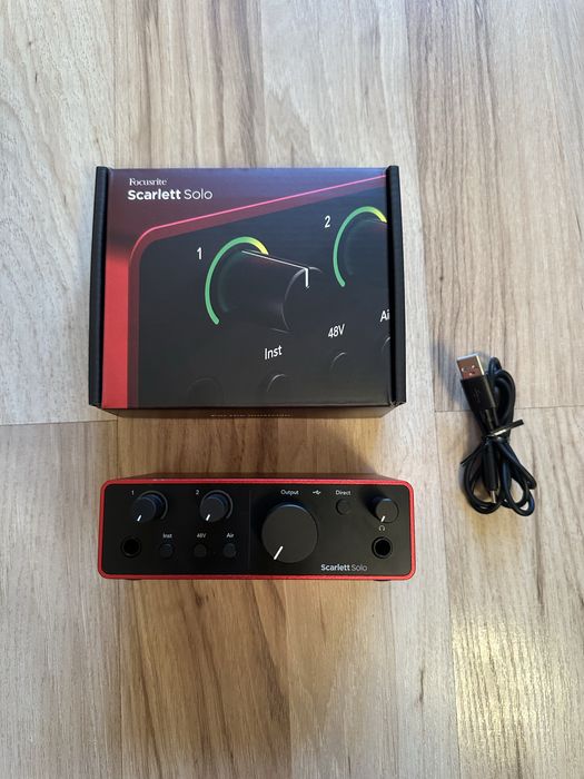Focusrite Scarlett Solo 4th Gen