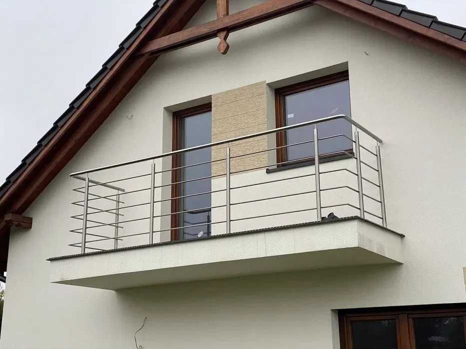 Balustrady nierdzewne,zabezpieczenia okienne