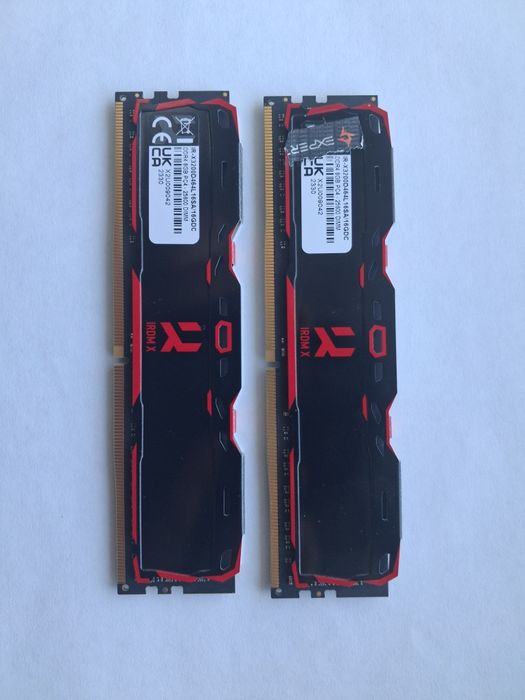 DDR4 IRDM-X- 3200MHz    2×8 gb