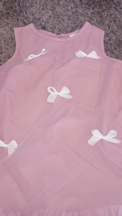 Vestido cor de rosa clarinho