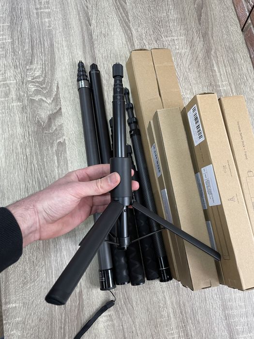 Invisible stick insta360 селфі палка 114 см Аксесуари захист лінз