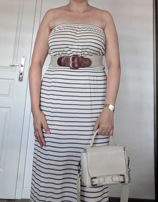 Sukienka tuba bez ramiączek,  M/L