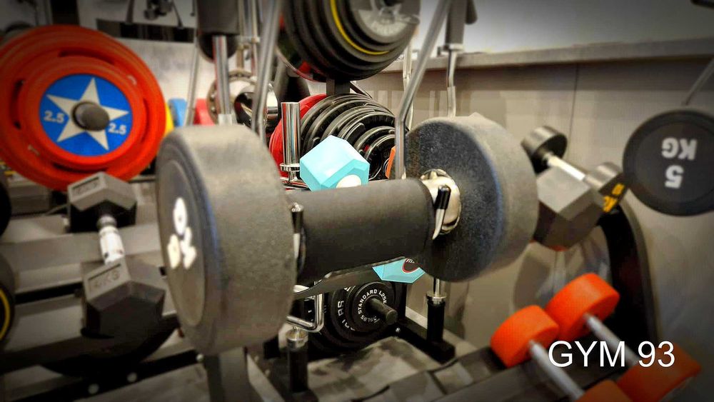 Uchwyty do hantli na gryf jak podajnik hantli