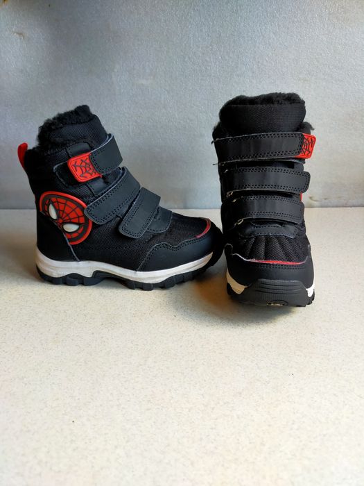 Buty zimowe śniegowce kozaki  Spiderman Ultimate 27