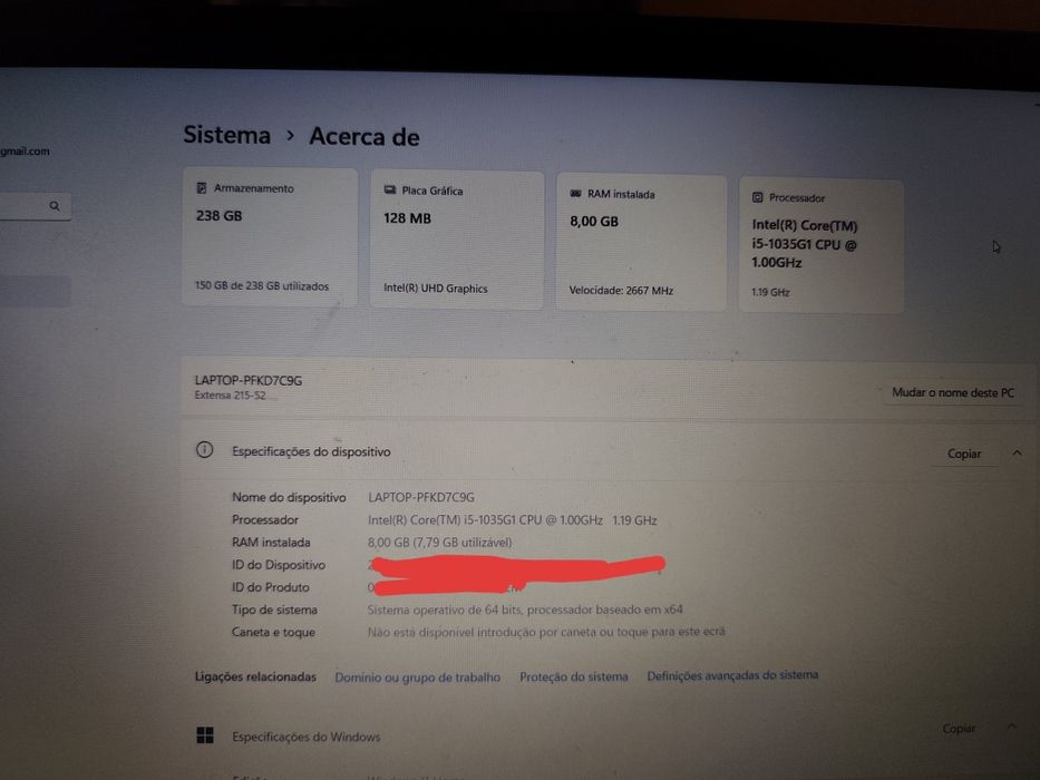 Acer i5 10th Gen