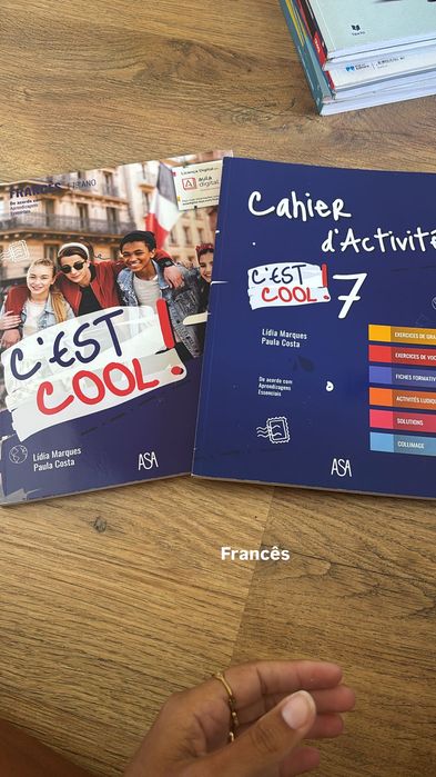 Manuais + livros de fichas 7 Ano NOVOS