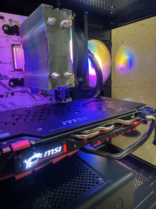 Komputer Gamingowy mega Budżetowy gtx 1070 Ryzen 5 3600 DDR4 16GB 2666