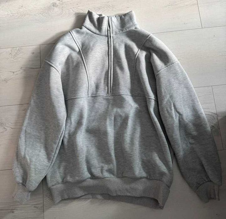 bluza szara z kominem M