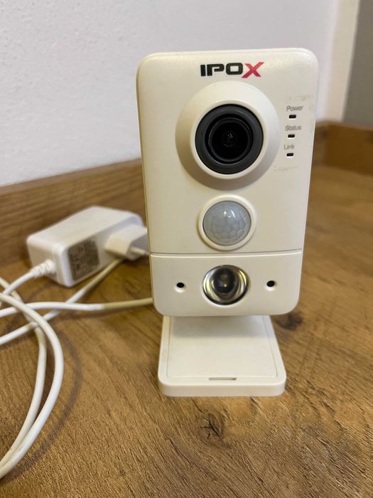 Kamera IP IPOX WiFi LAN, HD 2Mpx, mikrofon, głośnik, PIR, SD, Premium