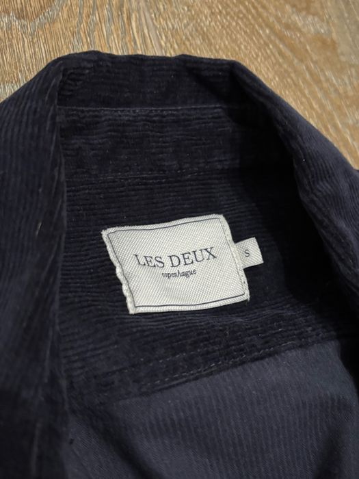 Les Deux S качественная брендовая вельветовая рубашка овершот люксовая