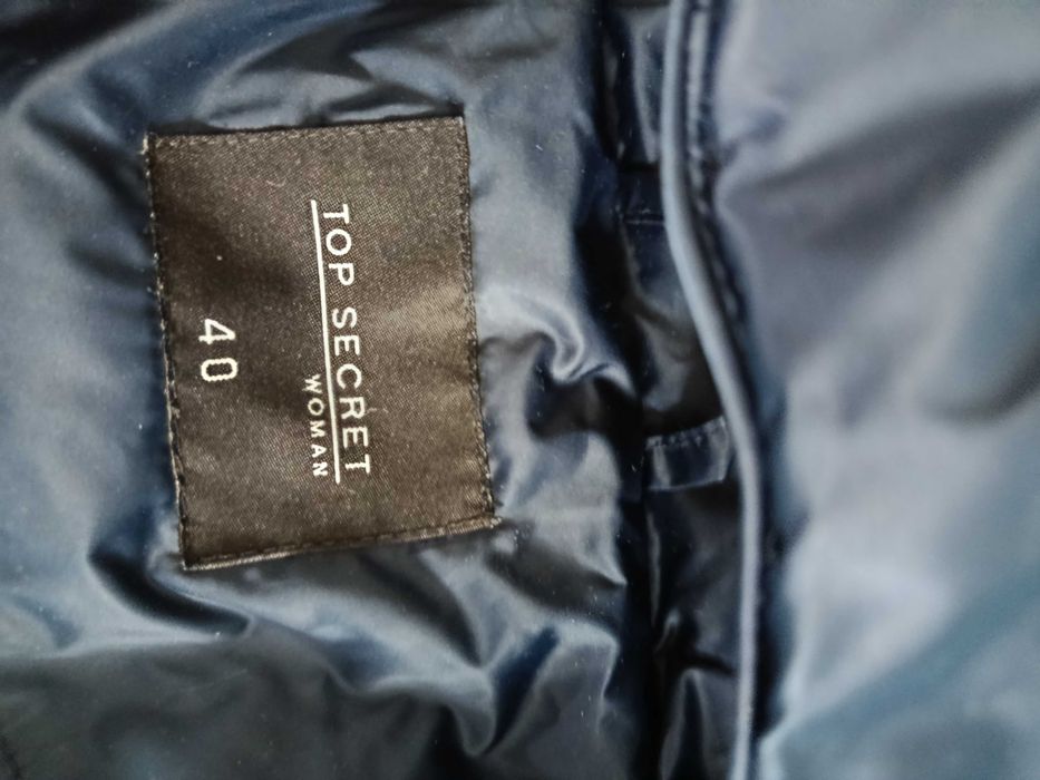 Ciepła,dluzsza kurtka