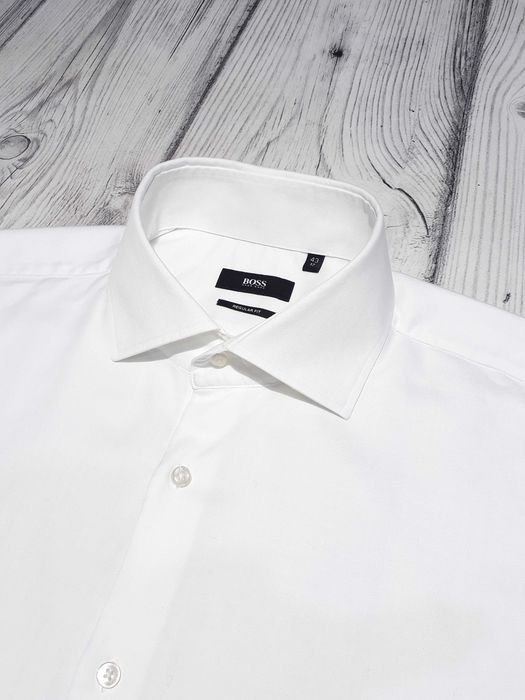 Сорочка Hugo Boss рубашка розмір 17 / 43 XL