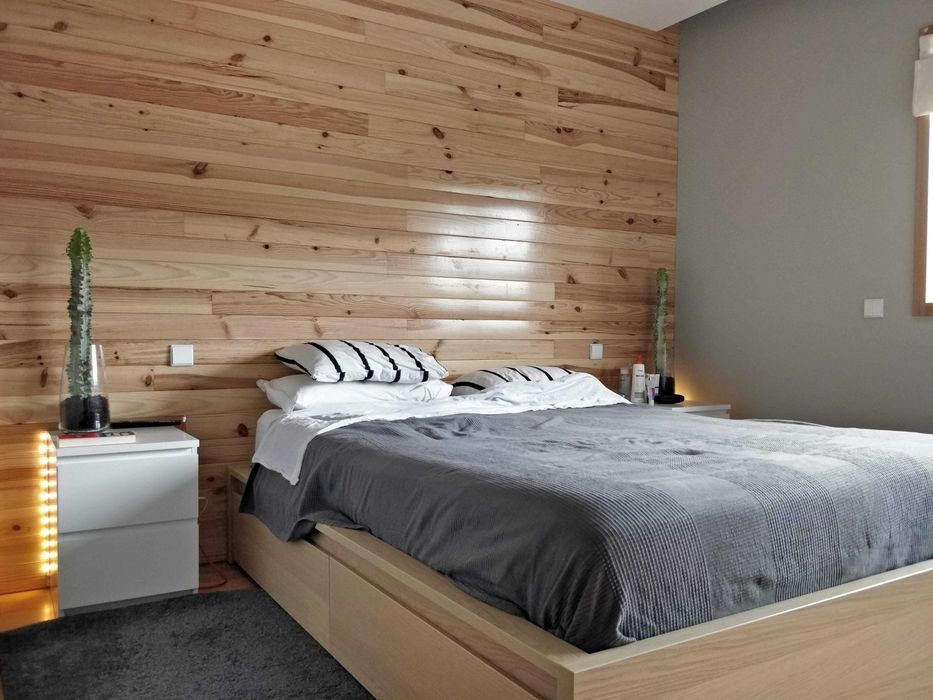 Cama MALM (IKEA) em carvalho