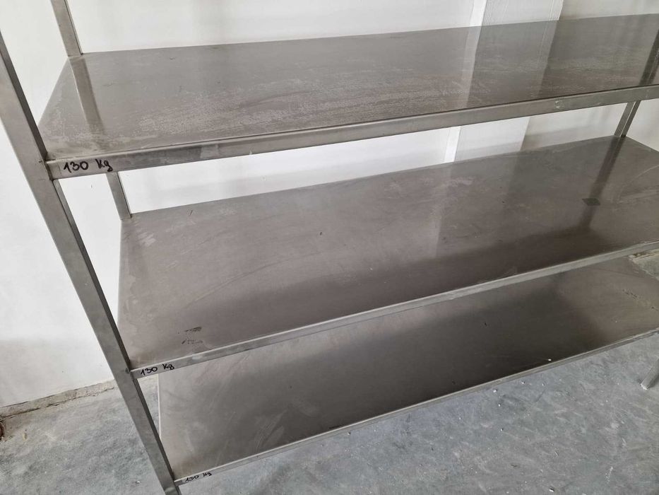 Regał stal nierdzewna gastronomiczny 190x60x180wys