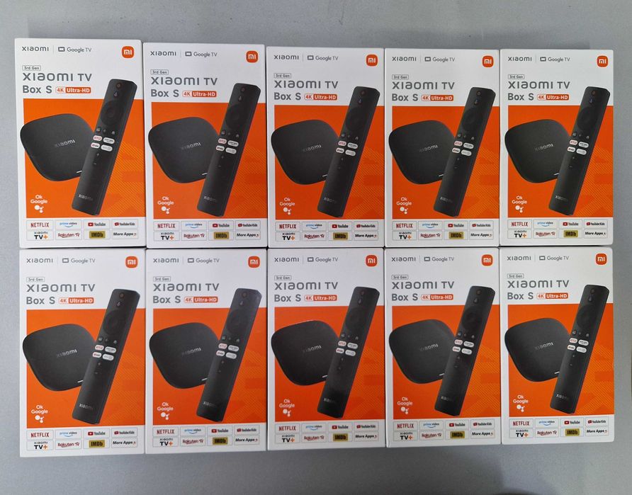 Smart TV - Xiaomi Mi Box S 3rd Gen, 4K, НОВІ ЗАПАКОВАНІ -100% Original