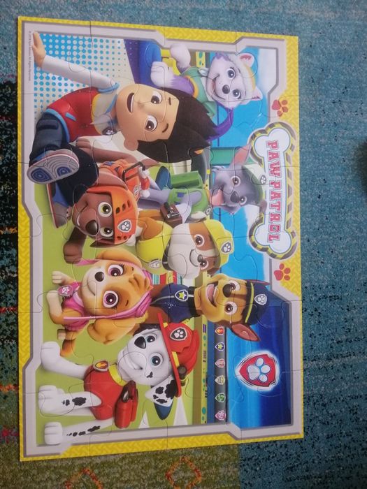 Великий пазл Щенячий патруль