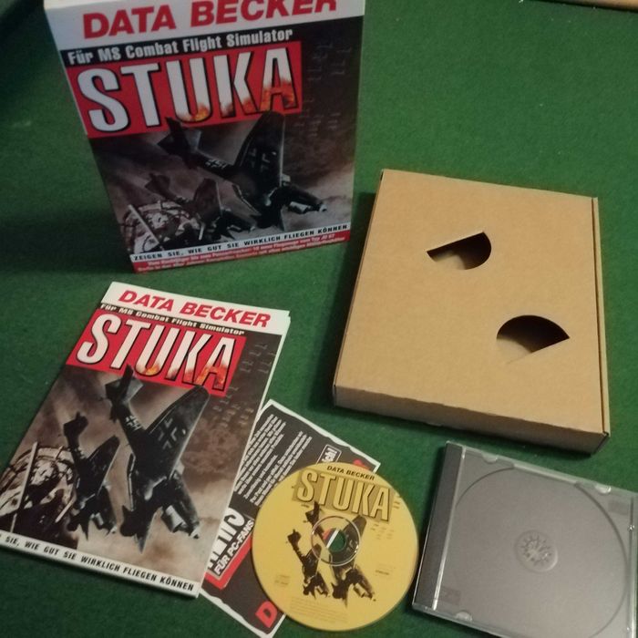 Gra PC - Stuka - Fur MS Combat Flight Simulator - Big Box! -Unikat!